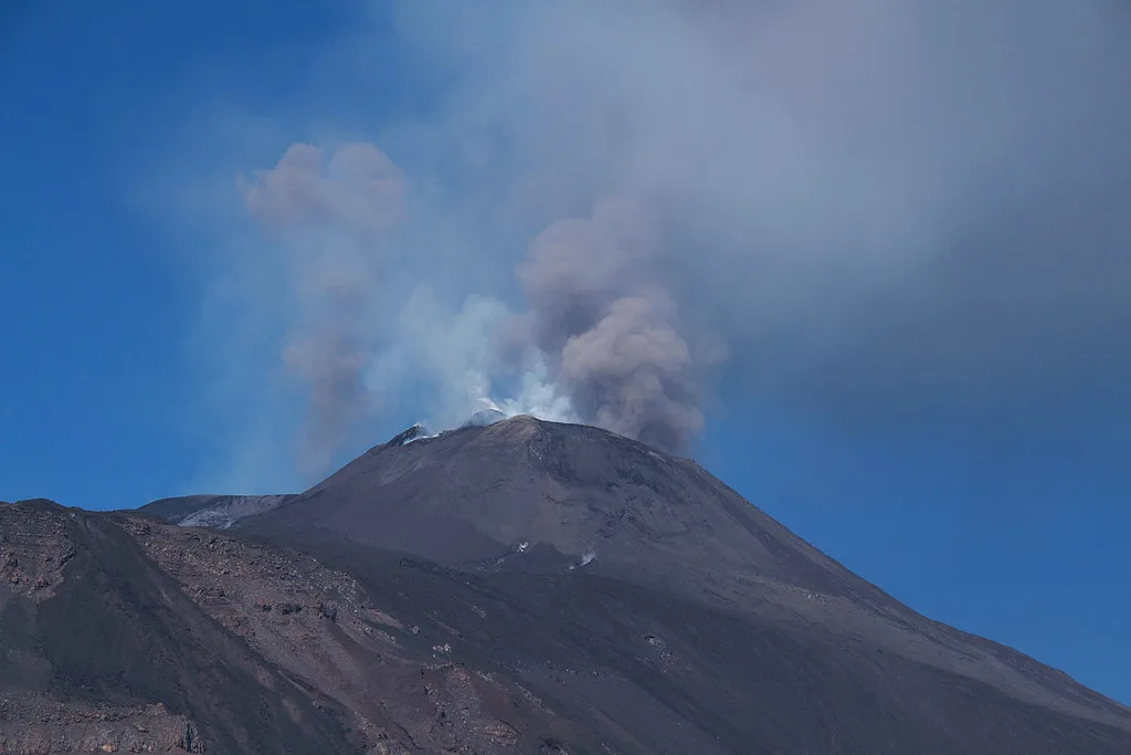 Mount Etna rising above Catania, reached by the daily AST bus