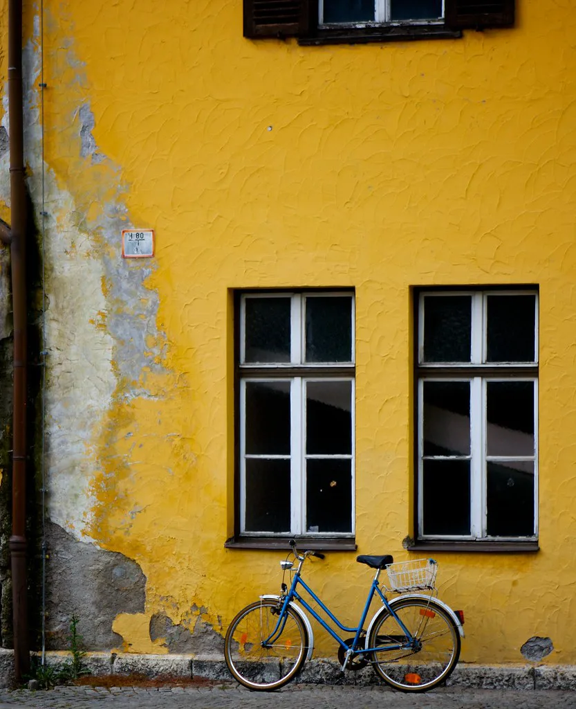 The town of Fussen in Bavaria, the base for catching bus 73 or 78 to the Hohenschwangau castles instead of driving