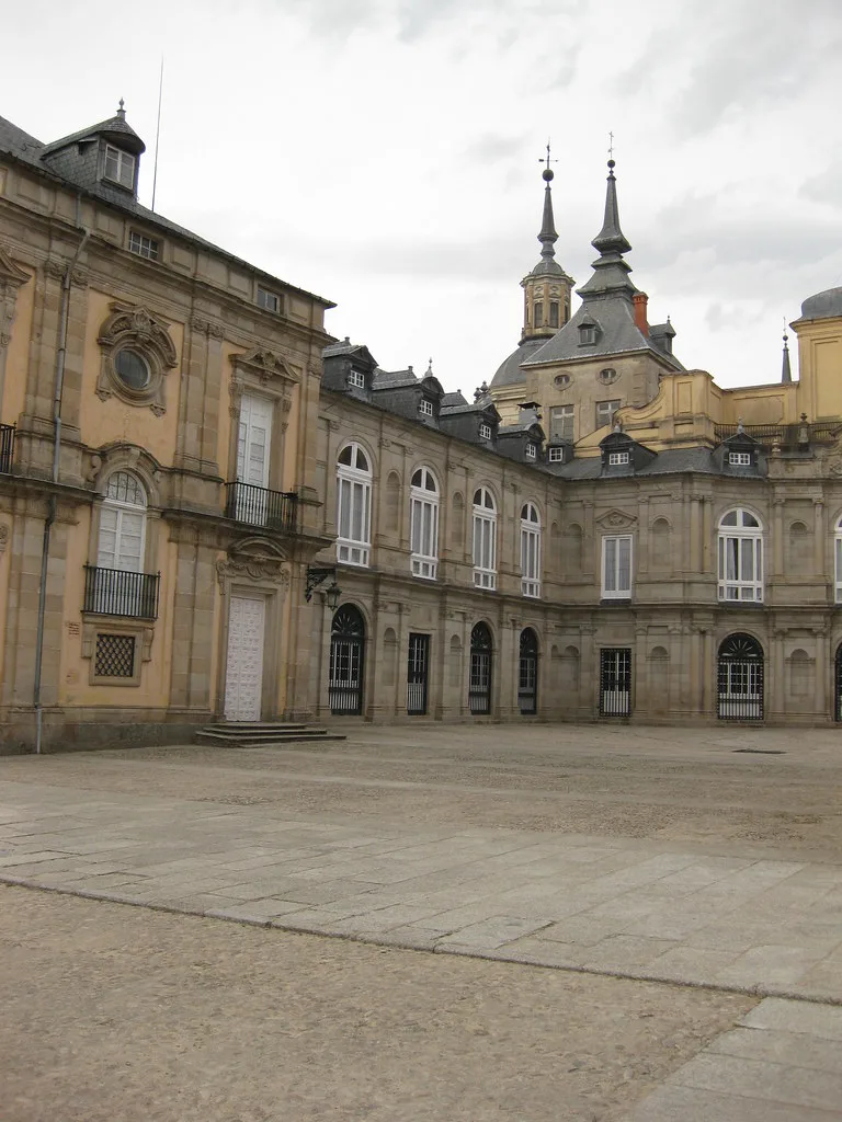 The Royal Palace of La Granja de San Ildefonso near Segovia, reachable by M8 bus